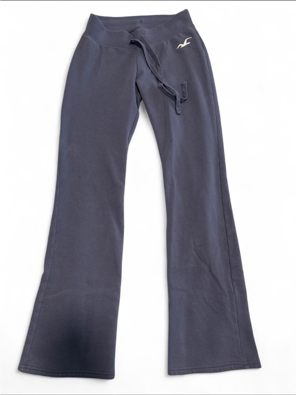 Hollister Y2K Navy Blue Flare Sweatpants XS